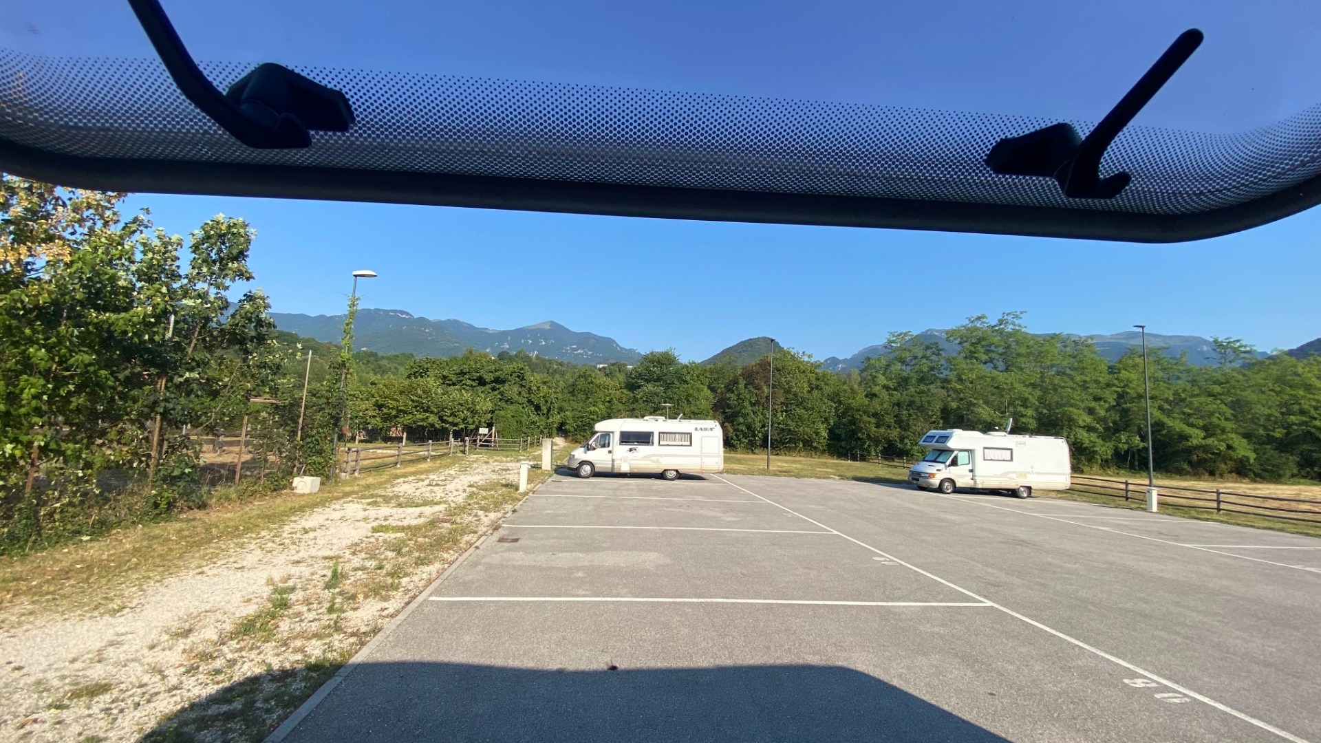 Area sosta Camper Segusino